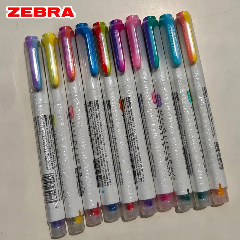 Zebra Mildliner Mix Highlighte - Zebra Pen Mildliner ulasan dan harga