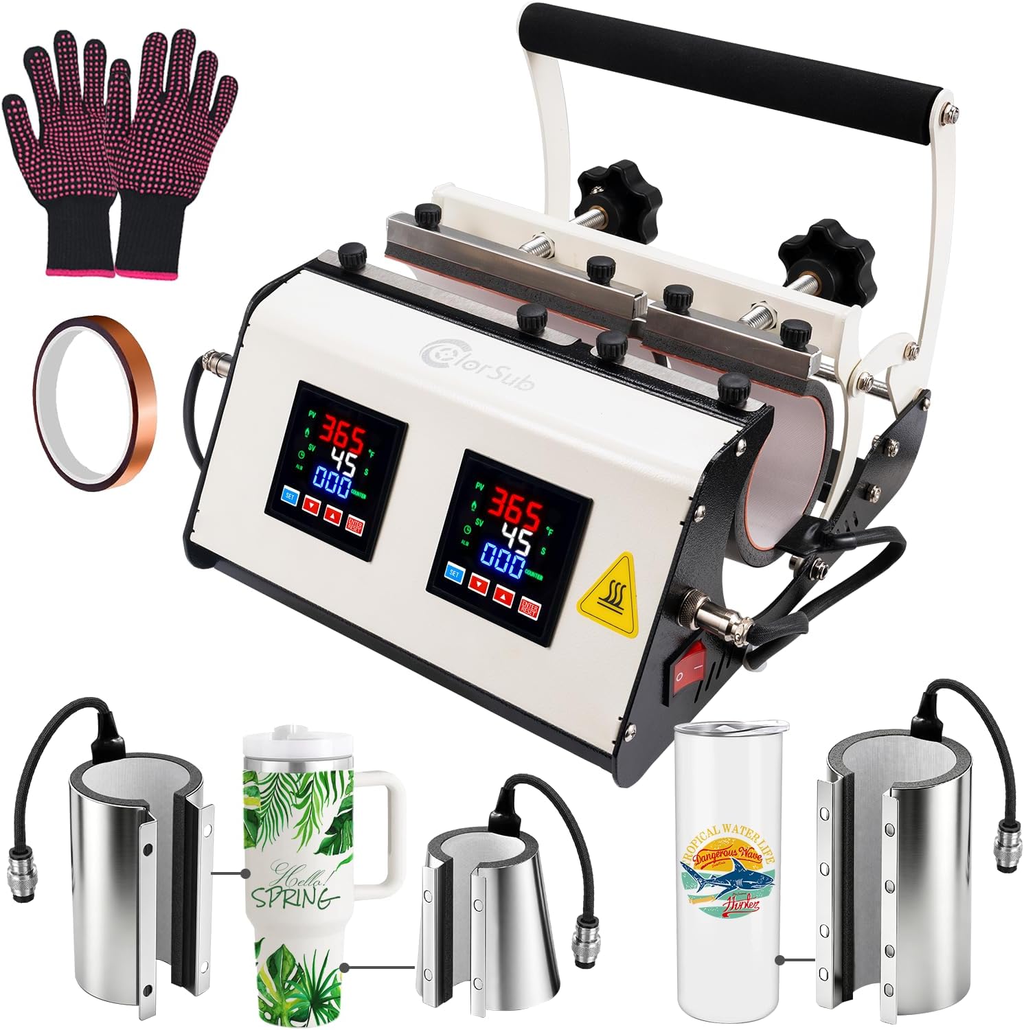 3-in-1 Sublimation Tumbler Hea - Sublimation Mug White ulasan dan harga