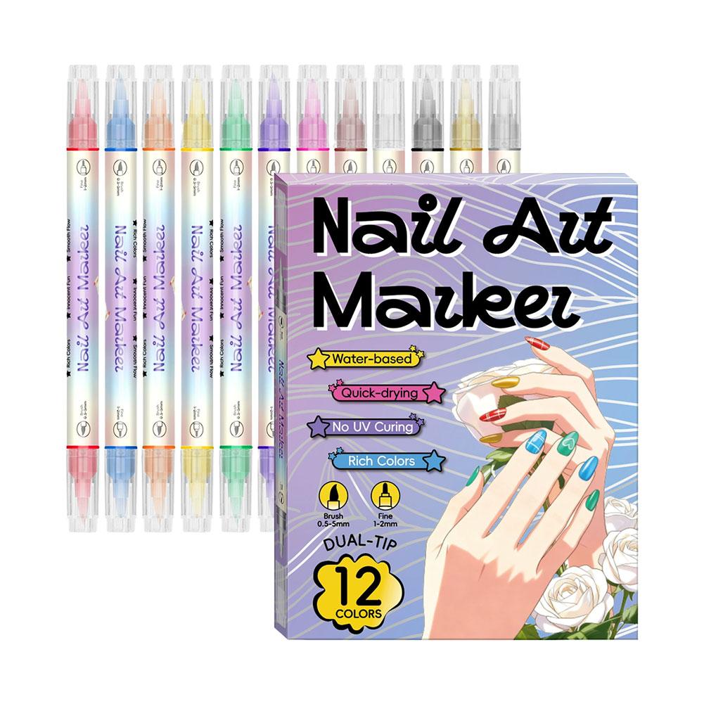 12/24 Colors Nail Art Pens Acr - Copic Marker Classic ulasan dan harga