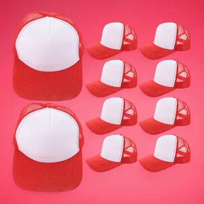 10Pcs Blank Baseball Caps Mesh - Hat Sublimation Blank ulasan dan harga