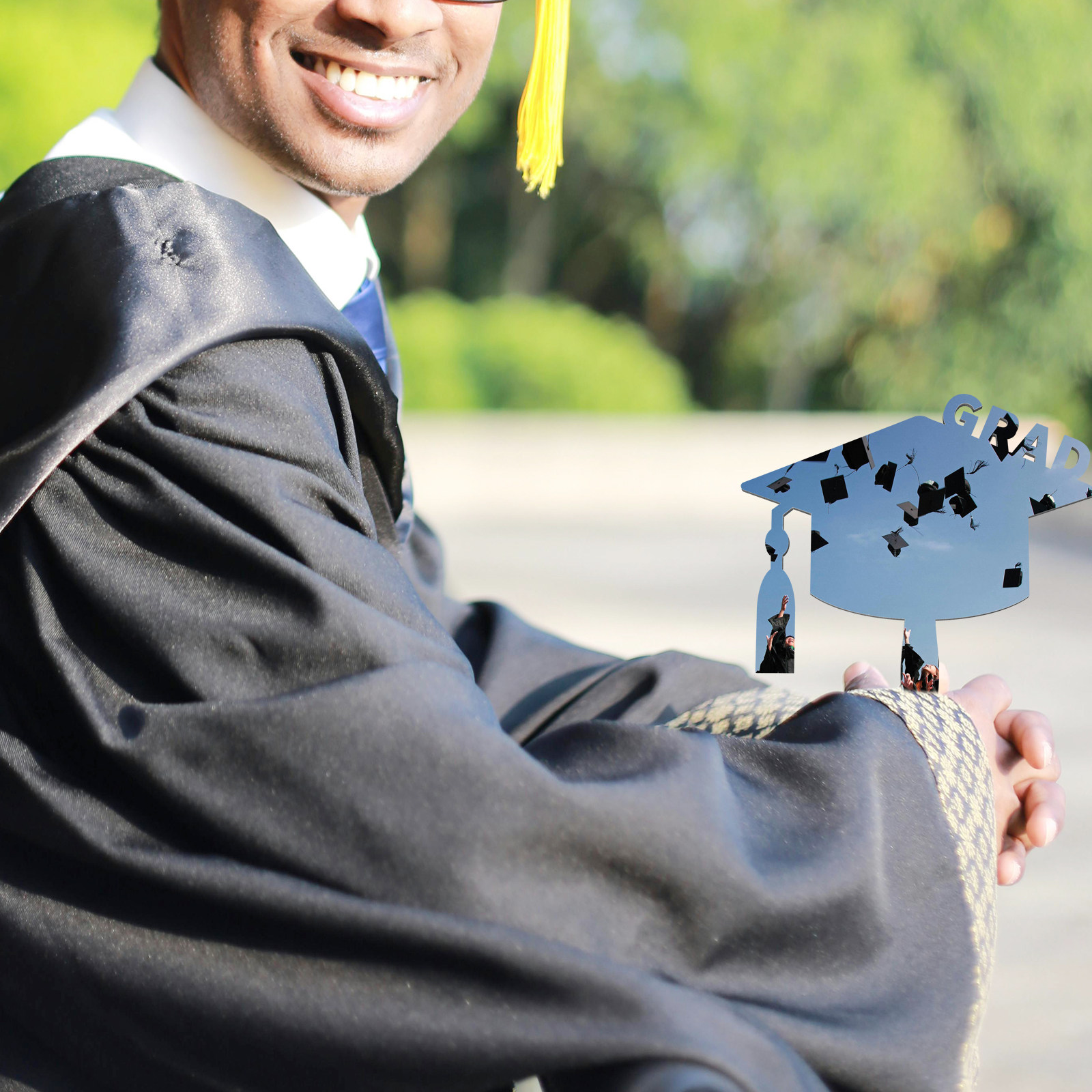 Graduation Hat Digital Photo F - Hat Sublimation Blank ulasan dan harga