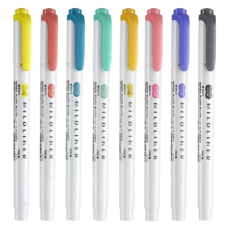 Zebra Mildliner Liner Double H - Zebra Pen Sarasa ulasan dan harga