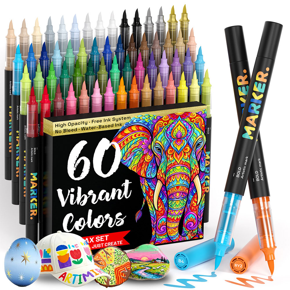 Acrylic Paint Marker Pens Set  - Copic Marker Classic ulasan dan harga